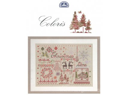 DMC15277/22 Předloha Coloris - Christmas Time