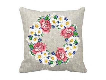 ME-Q18 Předloha s květinami