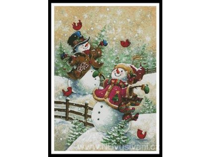 IC2959-10420 Gotta Love Snow (Aida 18ct)