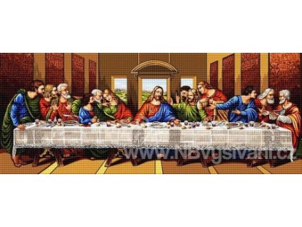 HU-AZ125 Poslední večeře (gobelínový steh)