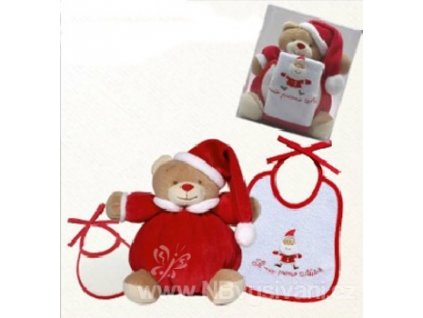 BM-NA14.201 Vánoční plyšový medvídek k dovyšití s...