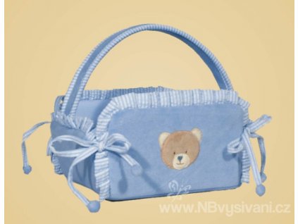 BM-OG00111 Taštička na kojenecké potřeby - modrá