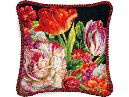 71-20079 Bouquet on Black - kytice na černé