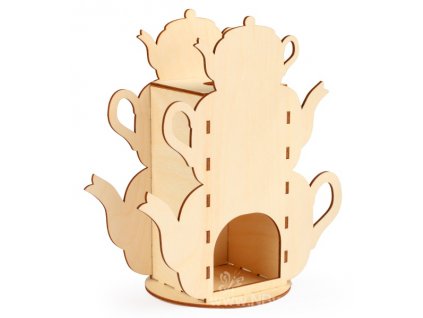 BU-DZ20013 Čajový domeček  - konvička (21x24x9cm)