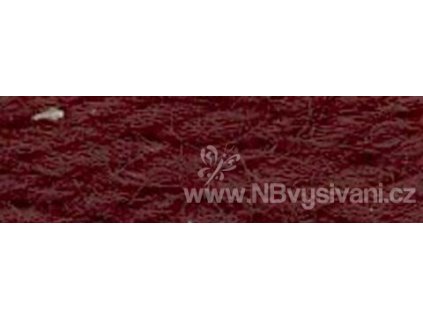 A486 DMC-7119 Vlněná příze 8m (Darkest Red Brick)
