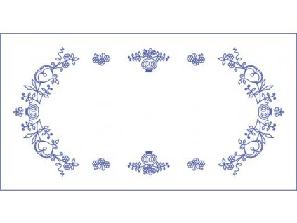 BE70037-PPO433 Konferenční dečka plátno - cibulák (85x45cm)