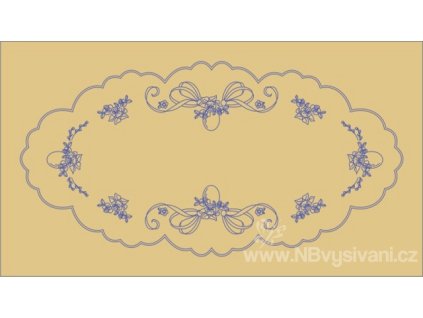 BE70086-KTB143 Ubrus béžový tesilen (90x50cm)