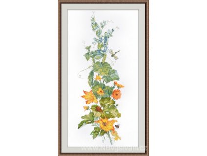 OV-951 Květinová kompozice s hrachorem