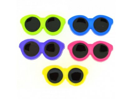 DIU-750 Ozdobné knoflíky - Button Fun Sunglasses