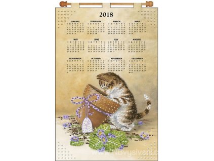 DW-4265 Kalendář 2018 s koťátkem (doprodej)