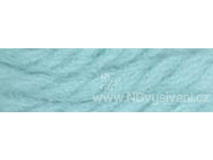 A486 DMC-7599(7399) Vlněná příze 8m (Lt. Drab Turquoise)
