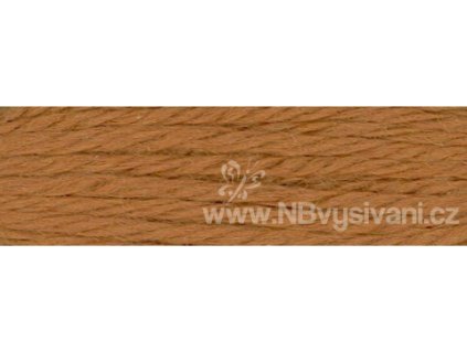 A486 DMC-7845 Vlněná příze 8m (Dk. Golden Brown)