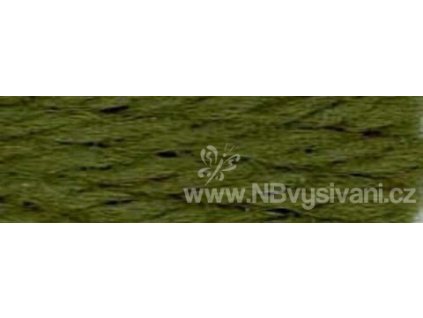 A486 DMC-7890 Vlněná příze 8m (Very Dk. Khaki Green)