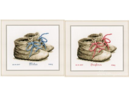 VE-PN0162101 Dětské botičky (růžové i modré provedení)