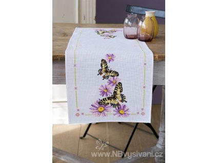 VE-PN0153766 Ubrus s motýlky (32x84cm)