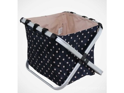 BM-MD00100-90 Skládací koš na pletací příze - černý