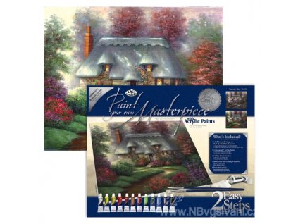 POM-SET3 Malování na malířské plátno s předlohou -...