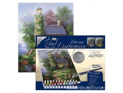 POM-SET14 Malování na malířské plátno s předlohou -...