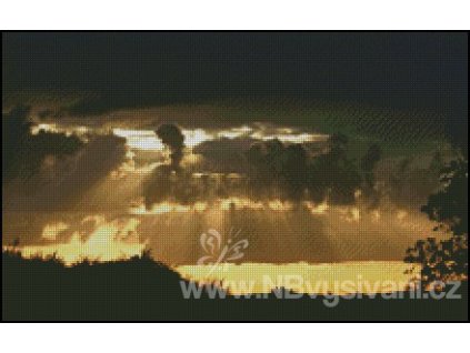 Rays of Light (Aida 18ct)