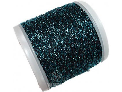 RICO2011.365 Metalická příze N.10 - Turquoise (40m)