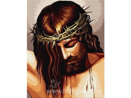 HU-AZ375 Ježíš (gobelínový steh)