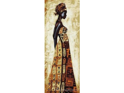 HU-AZ497 Afričanka (gobelínový steh)