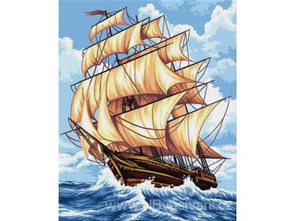 HU-AZ281 Plachetnice (gobelínový steh)