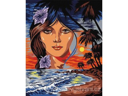HU-B002 Sny s vůní Karibiku (23x30cm)