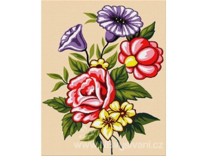 HU-B029 Květiny (15x20cm)