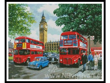 IC18679-12264 Happy Days London (Aida 18ct)