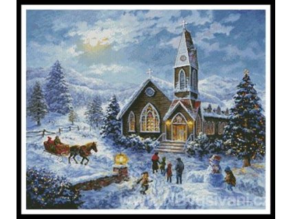IC14043-11690 Parents Pray Children Play (Aida 18ct)