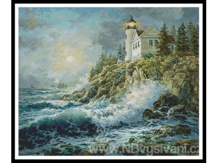 74345 ic12287 11586 bass harbor lighthouse predloha