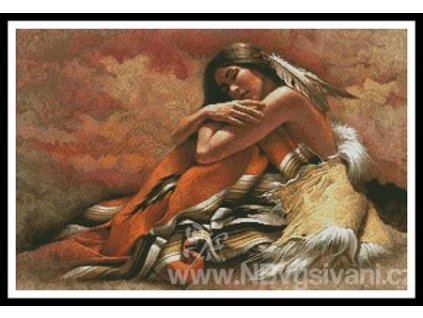 IC25727-13320 At Rest (Aida 18ct)