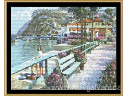 MS-HOBE04 Catalina Promenade (Aida 18ct)