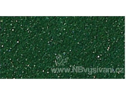 N-K44Y-912-466 Filc se třpytem - zelený (30x23cm)