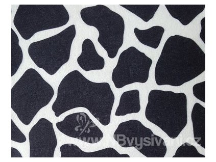 N-49396 Filc s potiskem - žirafa (30x23cm)