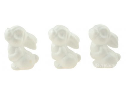 AP6720 Zajíčci z polystyrenu 7 cm (3ks)