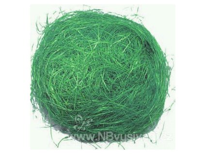 AP2419 Dekorační sisal - zelený 30g