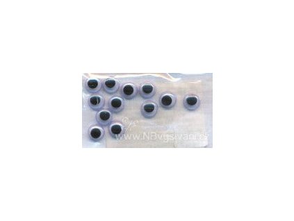 AP9037 Pohyblivé oči 7mm (12ks)
