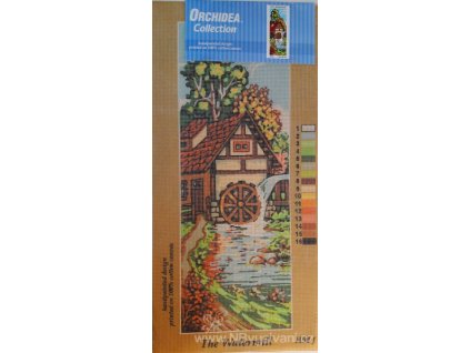 OR-H54J Vodní mlýn (18x50cm)