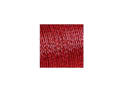 DMC380-D321 Metalická příze Diamant - Christmas Red (35m)