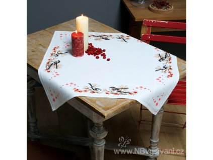 VE-PN0164896 Ubrus s ptáčky (80x80cm)