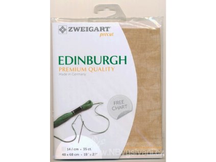 ZW3217PP-3009 Edinburgh 35ct Vintage C. Mocha (marbled)(48x68cm)
