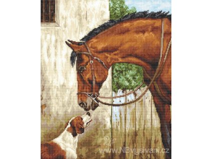 LUC-B580 Kůň a pes