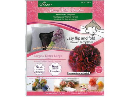RT-CL8461 Šablona na výrobu květinové dekorace (4ks)