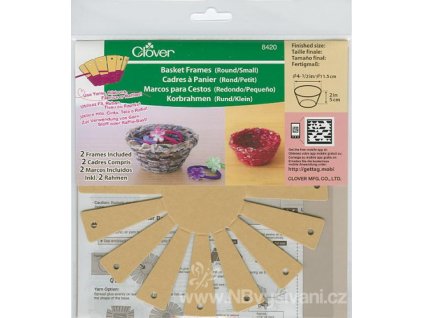 RT-CL8420 Šablona pro výrobu košíčků (2ks)