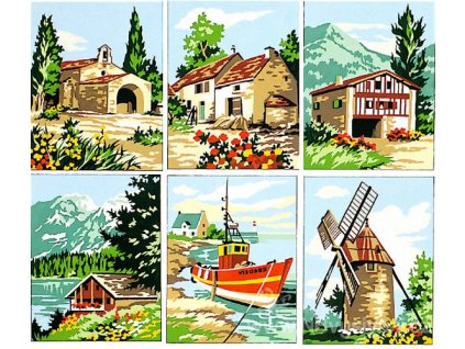 SEG-921.16 Krajiny (set 6ks)