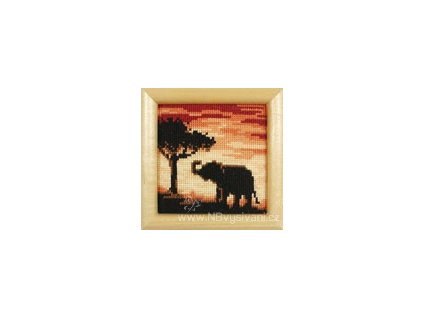 ART-VE2002-40.390 Slon za soumraku