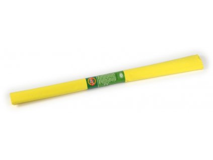 AP992056 Krepový papír - středně žlutý (50x200cm)