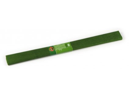 AP992067 Krepový papír - olivově zelený (50x200cm)